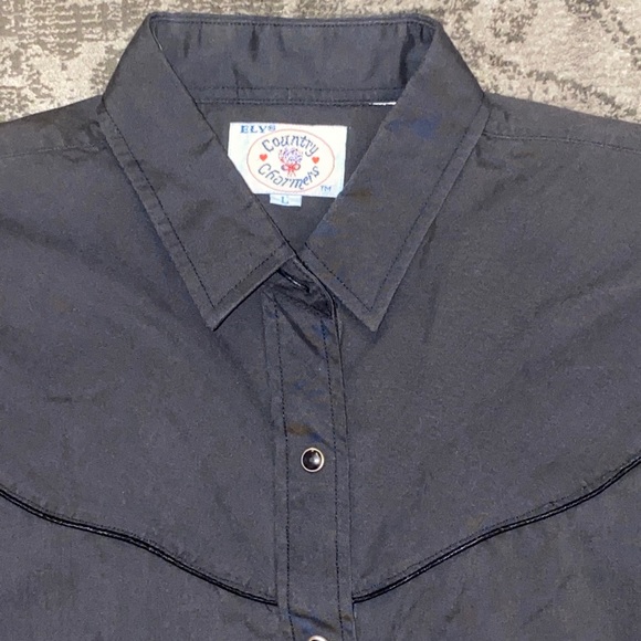 Vintage 🤠 Ely country charmers western shirt - Picture 4 of 5